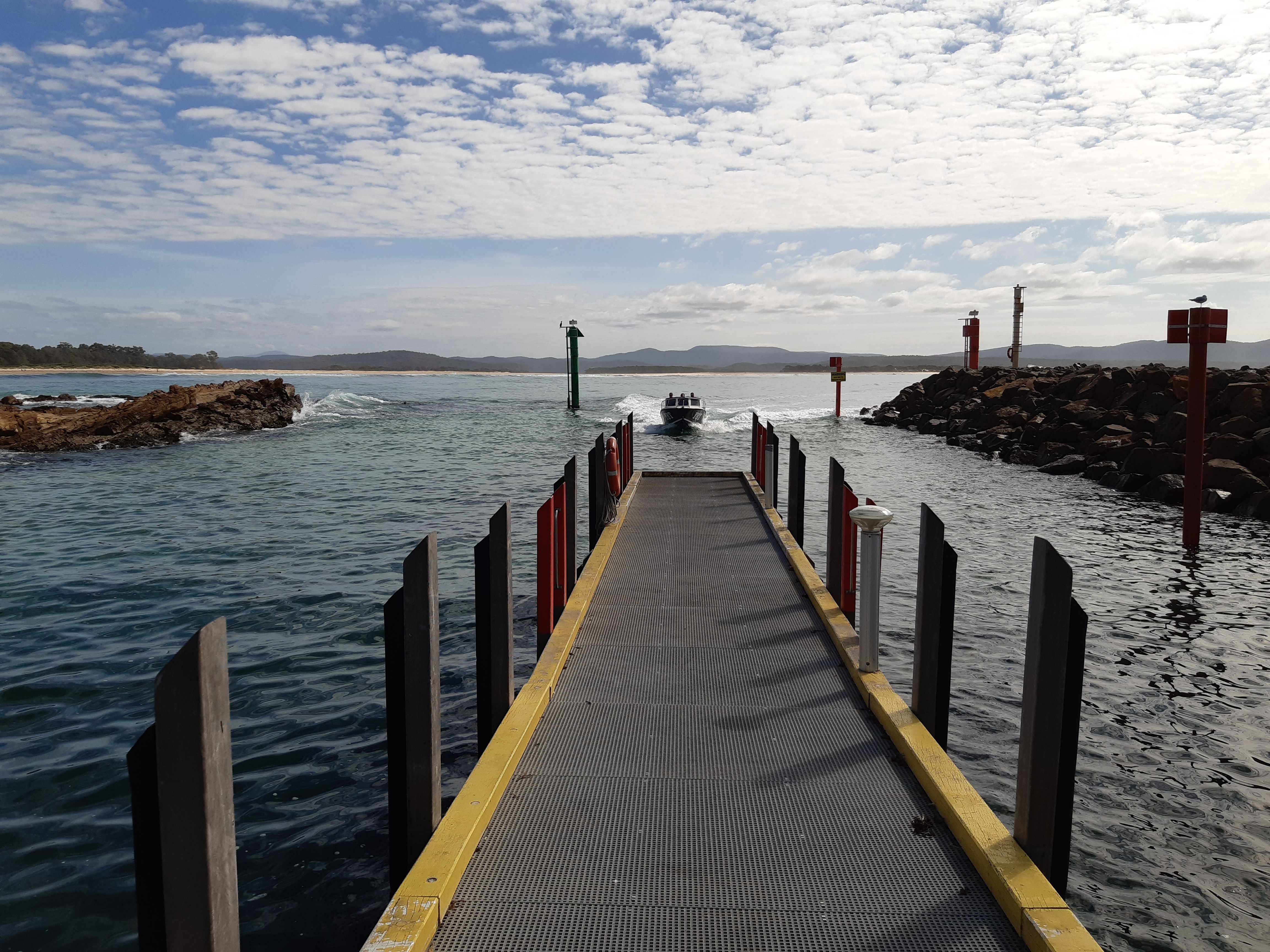 EZAIA fishing vessel on Eastern Victoria coast
